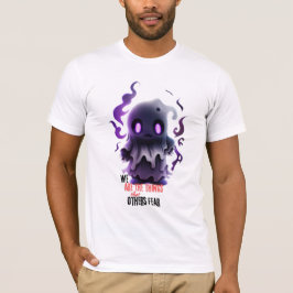 Engelachtige Zombie D2-Halloween kostuums T-shirt