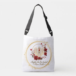 EngelachtigGeloof GoudenHart Crossbody Tas