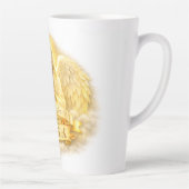 EngelachtigGeloof GoudenHart Latte Mok (Rechts)