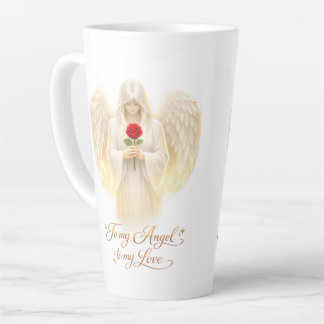 EngelachtigGeloof ZilverHart Latte Mok