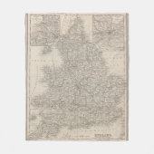 Engeland 10 fleece deken (Voorkant)