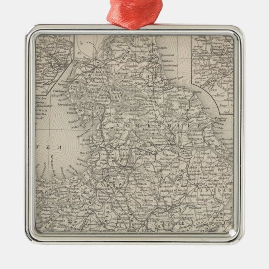 Engeland 10 metalen ornament (Voorkant)