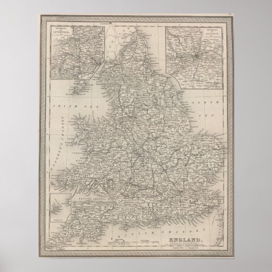 Engeland 10 poster (Voorkant)