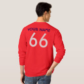 Engeland 1966 football shirt (Achterkant volledig)