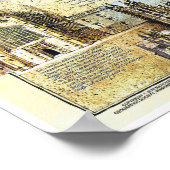 " Engeland: 1979 Das Mittelalterliche England Kart Poster (Hoek)