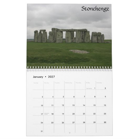 Engeland 2010-11 - kalender van 18 maanden (Jan 2027)