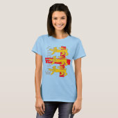 Engeland 2010 t-shirt (Voorkant volledig)