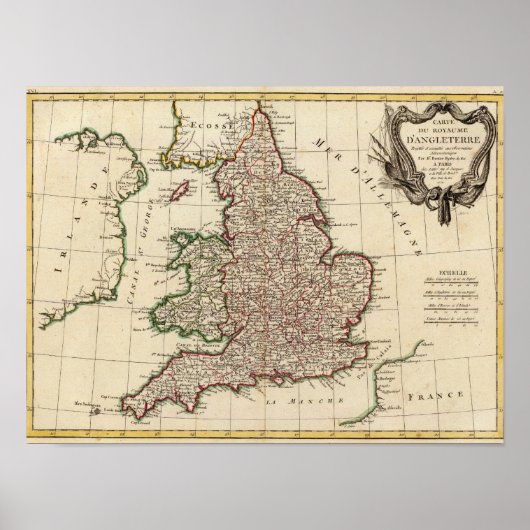 Engeland 2 poster (Voorkant)