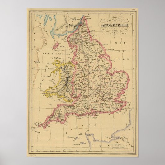 Engeland 3 poster (Voorkant)