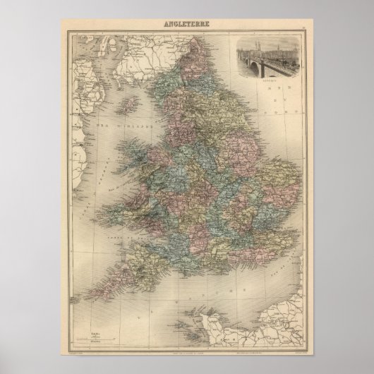 Engeland 4 poster (Voorkant)