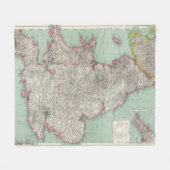 Engeland 5 fleece deken (Voorkant (Horizontaal))