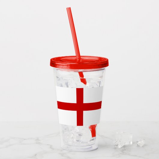 Engeland Acryl Drinkbeker (Voorkant ijs)