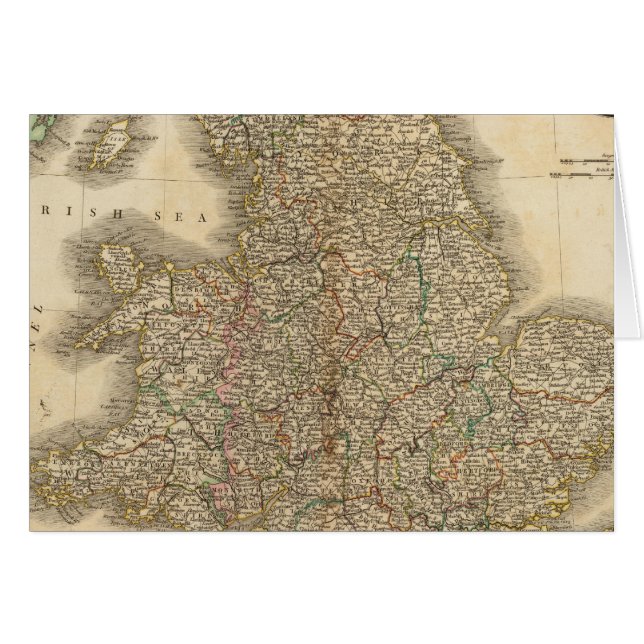 Engeland Atlas Kaart 2 (Voorkant Horizontaal)