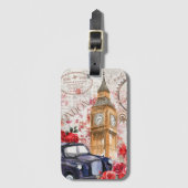  Engeland Bagagelabel (Voorkant (verticaal))