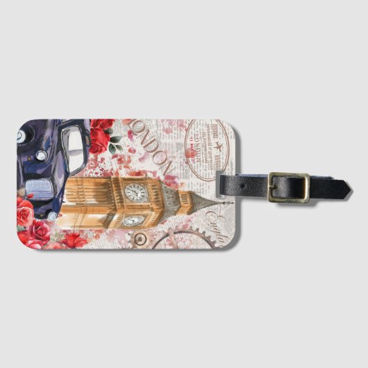  Engeland Bagagelabel (Voorkant (horizontaal))