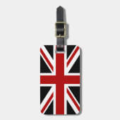 Engeland - Black Red White Bagagelabel (Voorkant verticaal)