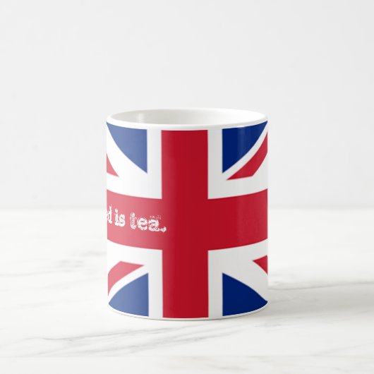 Engeland: Brits noodtea vlag Union Jack Koffiemok (Center)