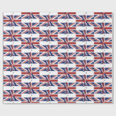 Engeland | Brits Verenigd Koninkrijk | UNION JACK Cadeaupapier (Vlak)