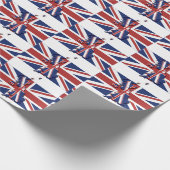 Engeland | Brits Verenigd Koninkrijk | UNION JACK Cadeaupapier (Hoek)