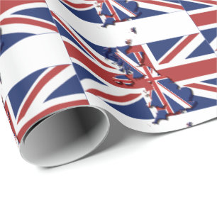 Engeland   Brits Verenigd Koninkrijk   UNION JACK Cadeaupapier