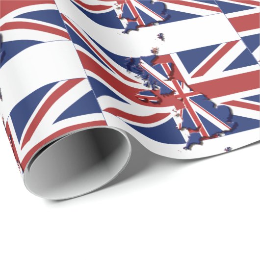 Engeland | Brits Verenigd Koninkrijk | UNION JACK Cadeaupapier (Rol Hoek)