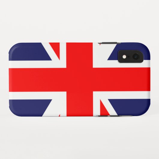 Engeland - Britse vlag Case-Mate iPhone Case (Achterkant (horizontaal))