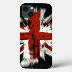 Engeland Britse Vlag Vrede Liefde Bestemming iPhone 13 Hoesje