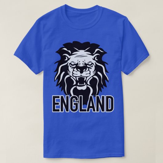 Engeland brullende Leeuw T-shirt (Design voorkant)