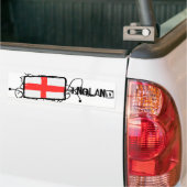 Engeland Bumpersticker (Op Truck)