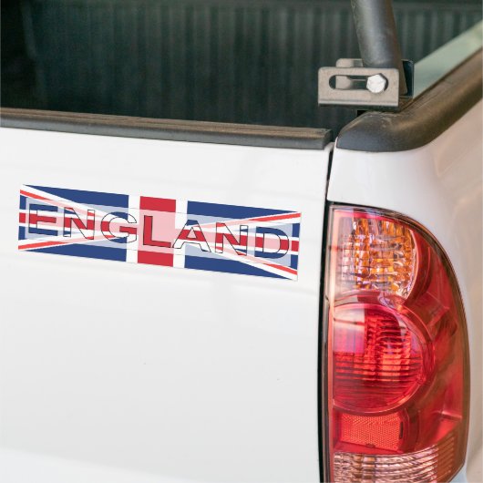 Engeland Bumpersticker (Op Truck)
