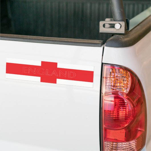 Engeland Bumpersticker (Op Truck)