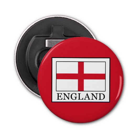 Engeland Button Flesopener (Voorkant)