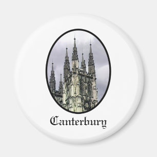 Engeland Canterbury Kerk Spiralen Zwart Gibney Magneet