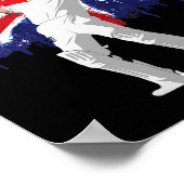 Engeland Cricket Jersey Nationale Fans Engelse Cri Poster (Hoek)