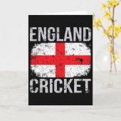 Engeland Cricket Kaart (Gele Bloem)
