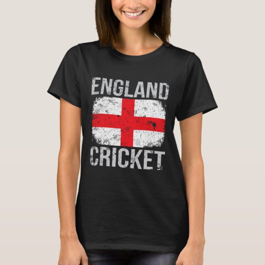 Engeland Cricket T-shirt (Voorkant)