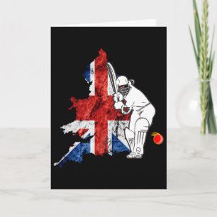 Engeland Cricket T-shirt  Kaart