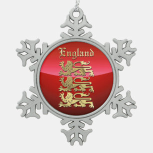 Engeland - De wapenstilstand Tin Sneeuwvlok Ornament