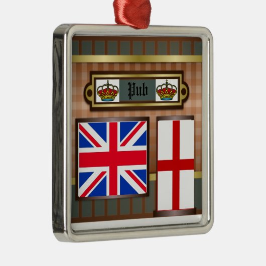 Engeland Decoratie Londen Pub Ornament (Rechts)