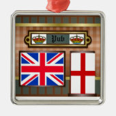Engeland Decoratie Londen Pub Ornament (Voorkant)