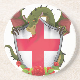 Engeland Draak Zandsteen Onderzetter