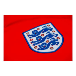 Engeland Drie Leeuwen Shirt Badge Perfect Poster