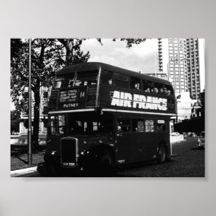  Engeland Dubbeldecker bus Poster