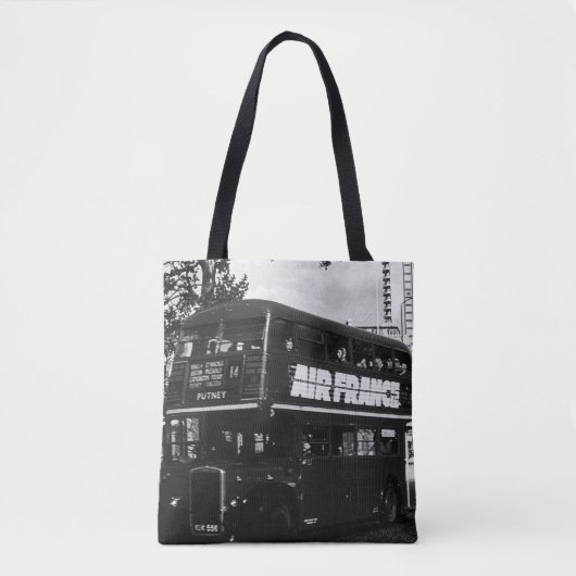  Engeland Dubbeldecker bus Tote Bag (Voorkant)