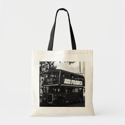 Engeland Dubbeldecker bus Tote Bag (Voorkant)