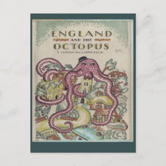 Engeland en de Octopus Briefkaart