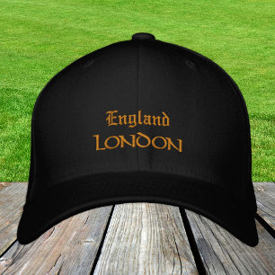 Engeland en LONDON mode Verenigd Koninkrijk/Engels Geborduurde Pet