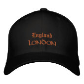 Engeland en LONDON mode Verenigd Koninkrijk/Engels Geborduurde Pet (Voorkant)
