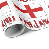 Engeland en St. George Kruis Vlag Cadeaupapier (Rol Hoek)