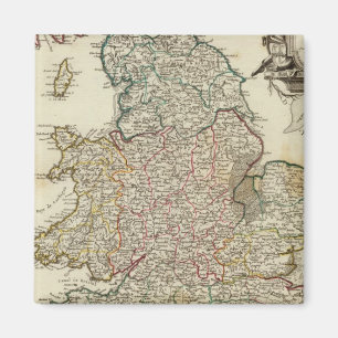 Engeland en Wales 2 Magneet